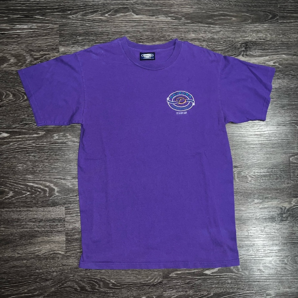 Vintage Arizona Diamondbacks MLB Purple Shirt Large